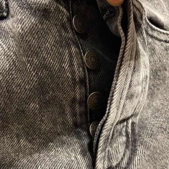 New Boyish Plant- Based Organic The Billy High Rise Rigid Skinny Jean Size 22 - Picture 4 of 6